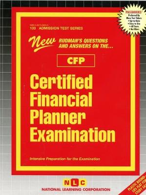 Book cover for CERTIFIED FINANCIAL PLANNER (CFP)