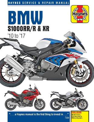 Book cover for BMW S1000RR/R & XR Service & Repair Manual (2010 to 2017)