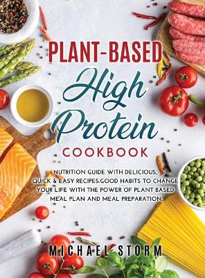 Book cover for Plant-Based High Protein Cookbook