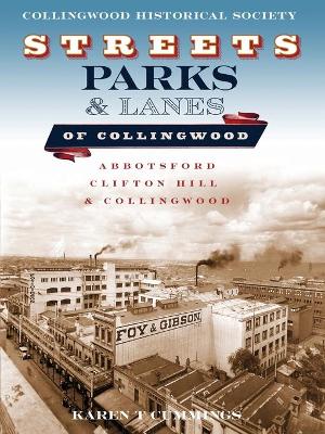 Book cover for Streets, Parks and Lanes of Collingwood