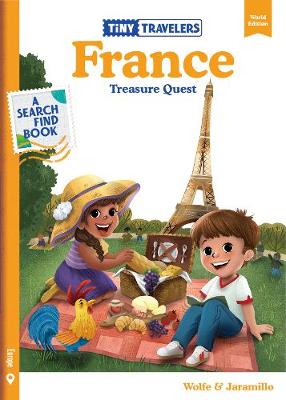 Book cover for Tiny Travelers France Treasure Quest