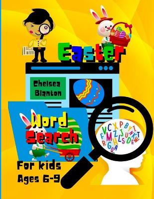 Book cover for Easter Word Search for Kids Ages 6-9