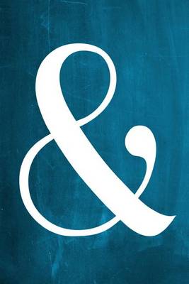 Cover of Chalkboard Journal - Ampersand (Aqua)