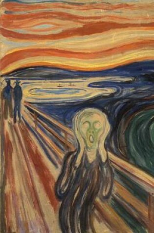 Cover of The Scream, Edvard Munch. Ruled Journal