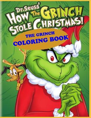 Book cover for The Grinch Coloring Book
