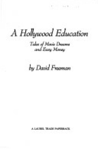 Cover of Hollywood Education