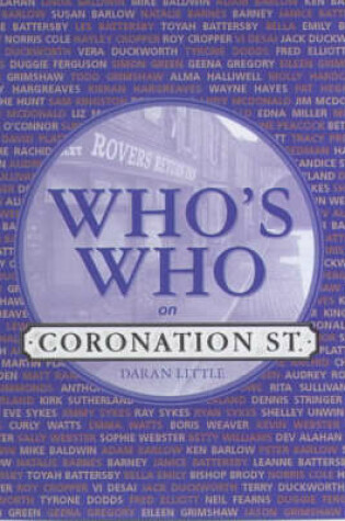 Cover of Who's Who on "Coronation Street"