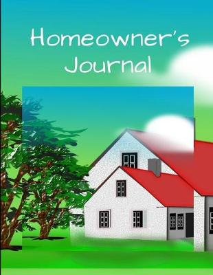 Book cover for Homeowner's Journal