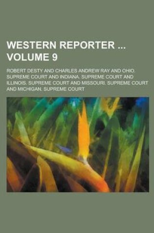 Cover of Western Reporter Volume 9