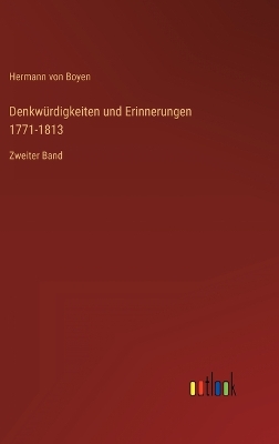 Book cover for Denkwürdigkeiten und Erinnerungen 1771-1813