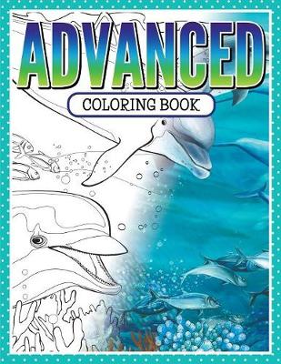 Book cover for Advanced Coloring Book