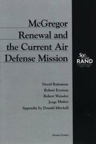 Cover of McGregor Renewal and the Current Air Defense Mission