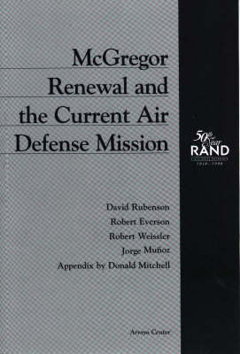 Book cover for McGregor Renewal and the Current Air Defense Mission