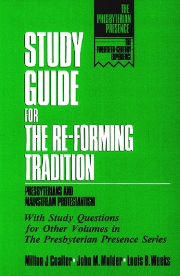 Book cover for Study Guide for the Re-Forming Tradition