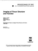 Cover of Imaging of Tissue Structure and Function