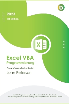 Book cover for Excel VBA Programmierung