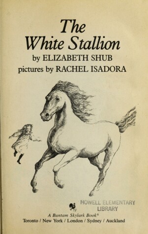 Book cover for The White Stallion