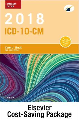 Book cover for 2018 ICD-10-CM Standard Edition, 2018 ICD-10-PCs Standard Edition, 2018 HCPCS Standard Edition and AMA 2018 CPT Standard Edition Package