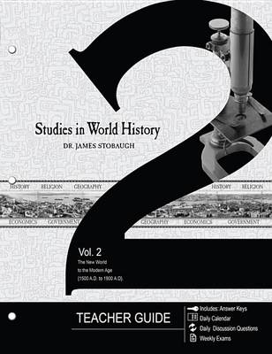 Book cover for Studies in World History Volume 2 (Teacher Guide)