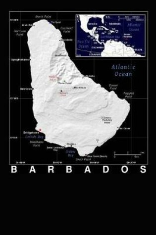 Cover of Modern Day Map of Barbados in the Atlantic Journal