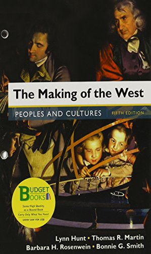 Book cover for Loose-Leaf Version for the Making of the West, Combined Volume