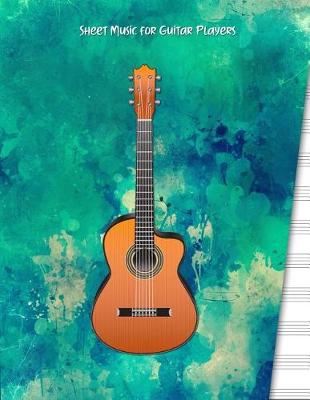 Book cover for Sheet Music for Guitar Players