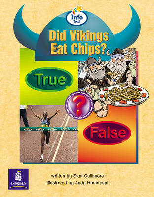 Book cover for Did Vikings Eat Chips? Info Trail Emergent Stage Non-Fiction Book 16