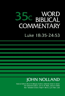 Book cover for Luke 18:35-24:53, Volume 35C