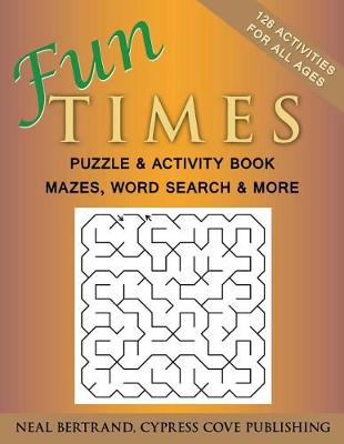 Book cover for Fun Times Puzzle and Activity Book