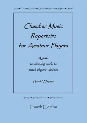 Book cover for Chamber Music Repertoire for Amateur Players