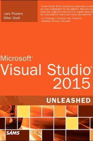 Cover of Microsoft Visual Studio 2015 Unleashed