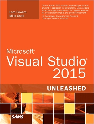 Book cover for Microsoft Visual Studio 2015 Unleashed