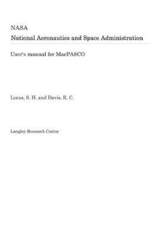 Cover of User's Manual for Macpasco