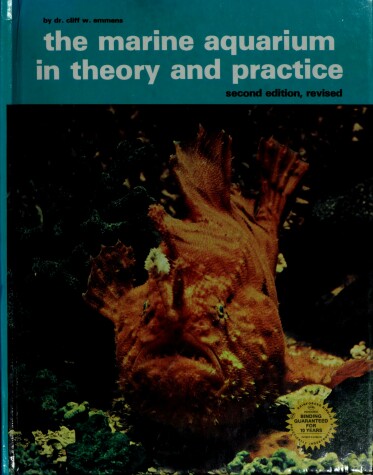 Book cover for Marine Aquarium in Theory and Practice