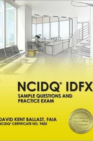 Cover of NCIDQ IDFX Sample Questions and Practice Exam