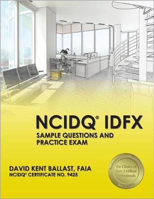 Book cover for NCIDQ IDFX Sample Questions and Practice Exam