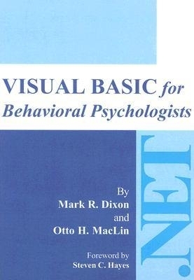 Book cover for Visual Basic for Behavioral Psychologists