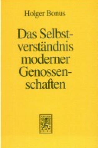 Cover of Das Selbstverstandnis Moderner Genossenschaften