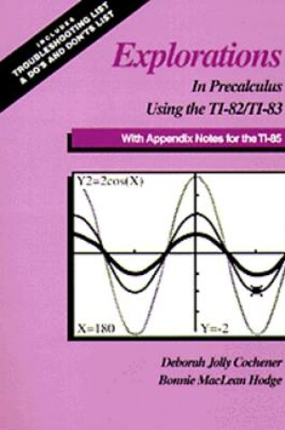 Cover of Precalculus Explorations Using the TI-82