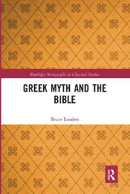 Book cover for Greek Myth and the Bible