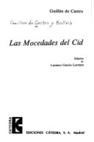 Cover of Mocedades del Cid, Las