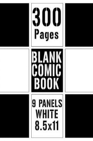 Cover of 300 Pages Blank Comic Book