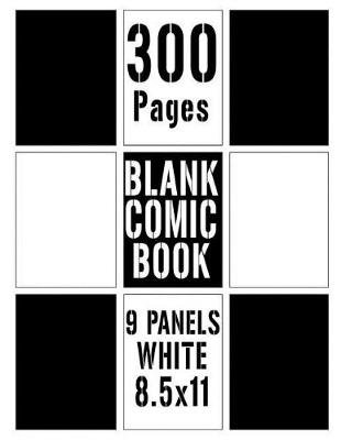 Book cover for 300 Pages Blank Comic Book