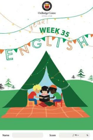 Cover of OxBridge Year 1 English Week 35