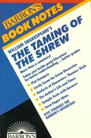 Cover of The William Shakespeare's the Taming of the Shrew