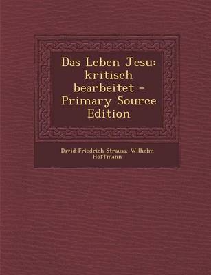 Book cover for Das Leben Jesu