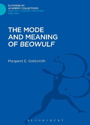 Book cover for The Mode and Meaning of 'Beowulf'