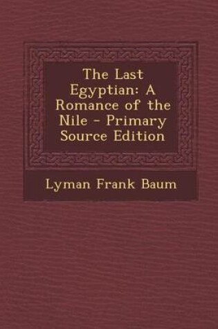 Cover of Last Egyptian