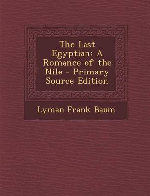 Book cover for Last Egyptian