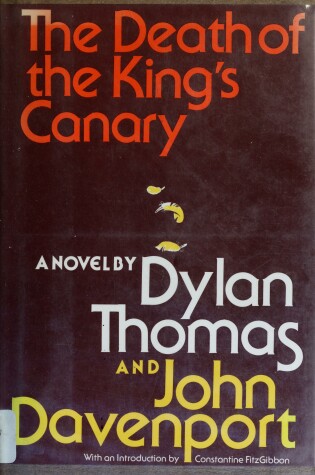 Cover of The Death of the King's Canary